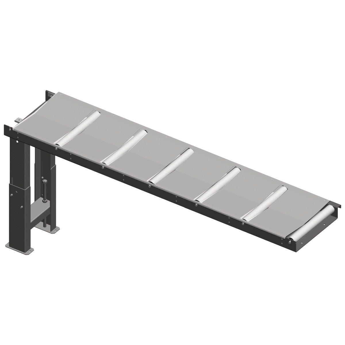 Metallkraft Rollenbahn 2000 x 390 mm, 350 kg/m - Art. 3649174