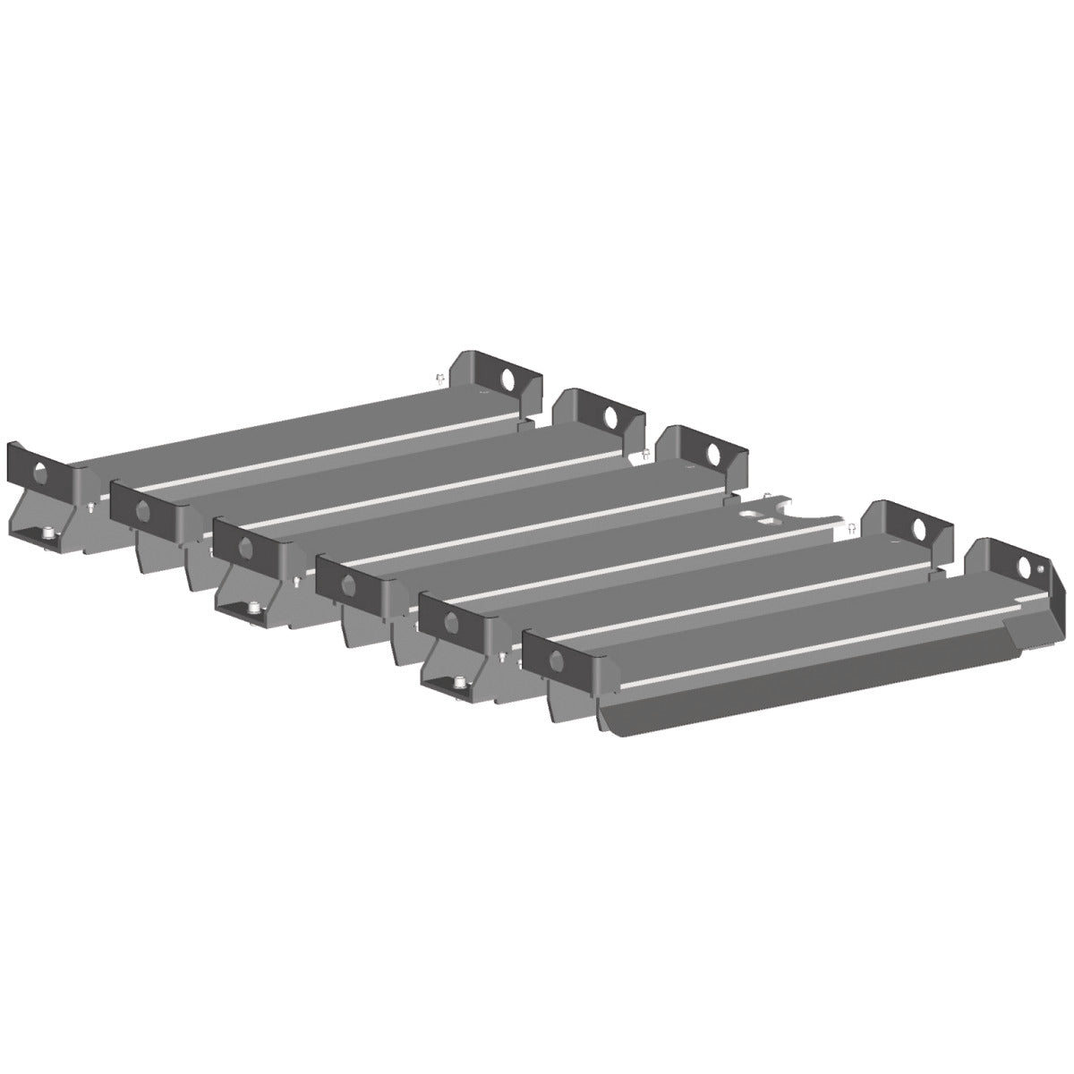 Metallkraft Verkleidung für Rollenbahn 2 m - Art. 3649194