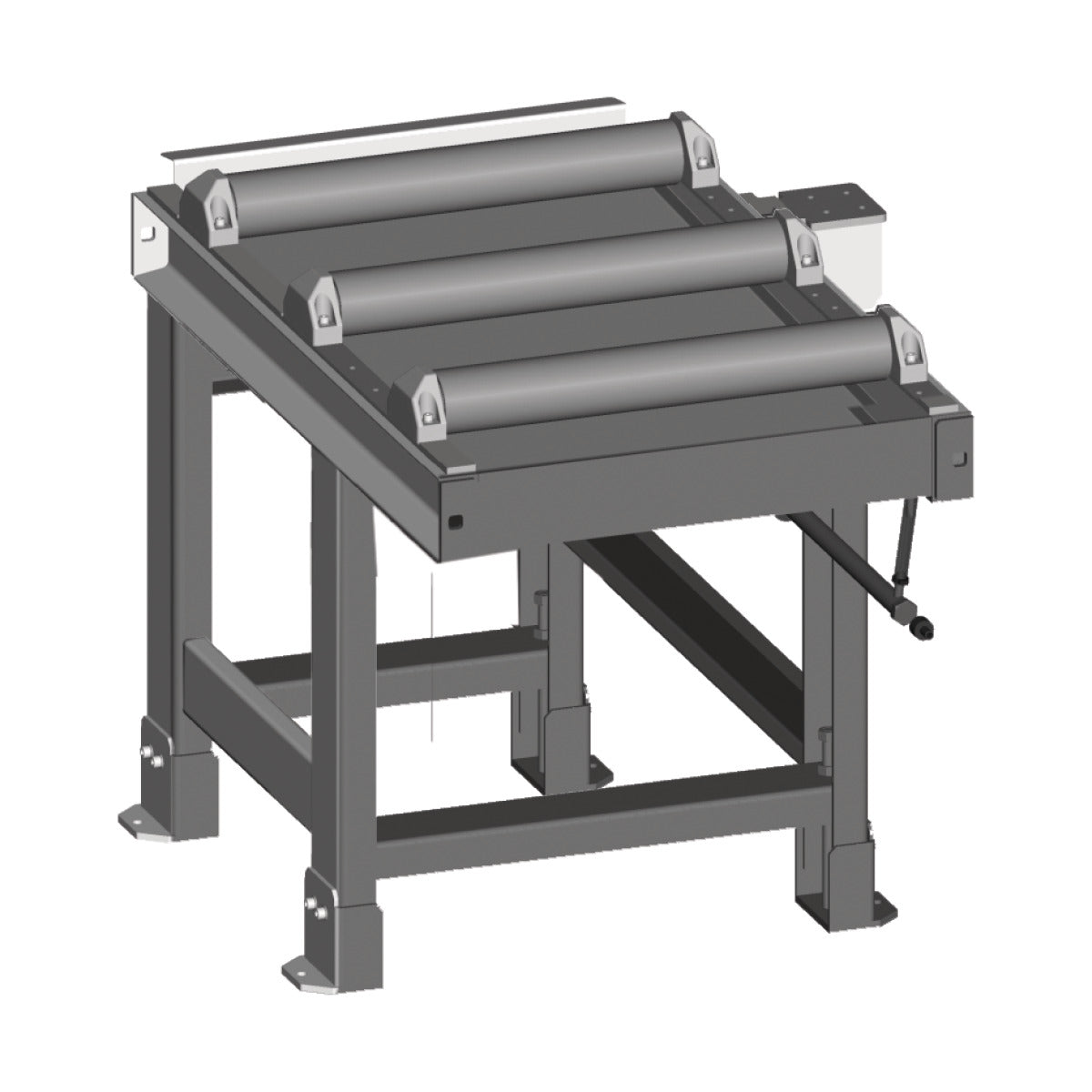 Metallkraft Rollenbahn 1000 x 600 mm, 2500 kg/m - Art. 3649252
