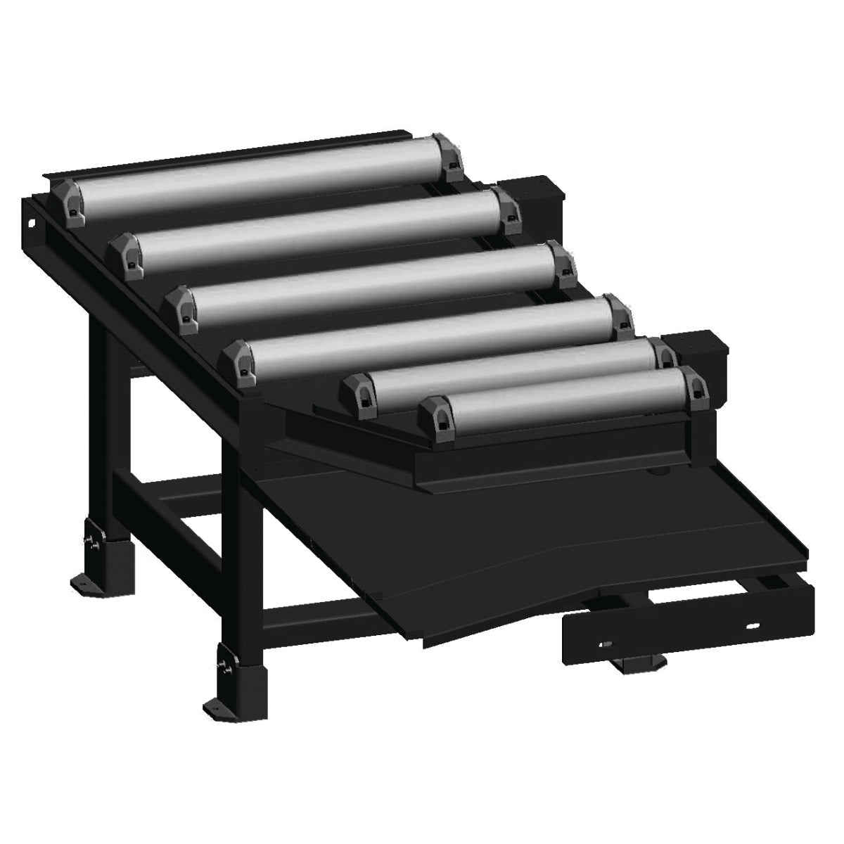 Metallkraft Zufuhrrollenbahn 890 x 800 mm - Art. 3649504