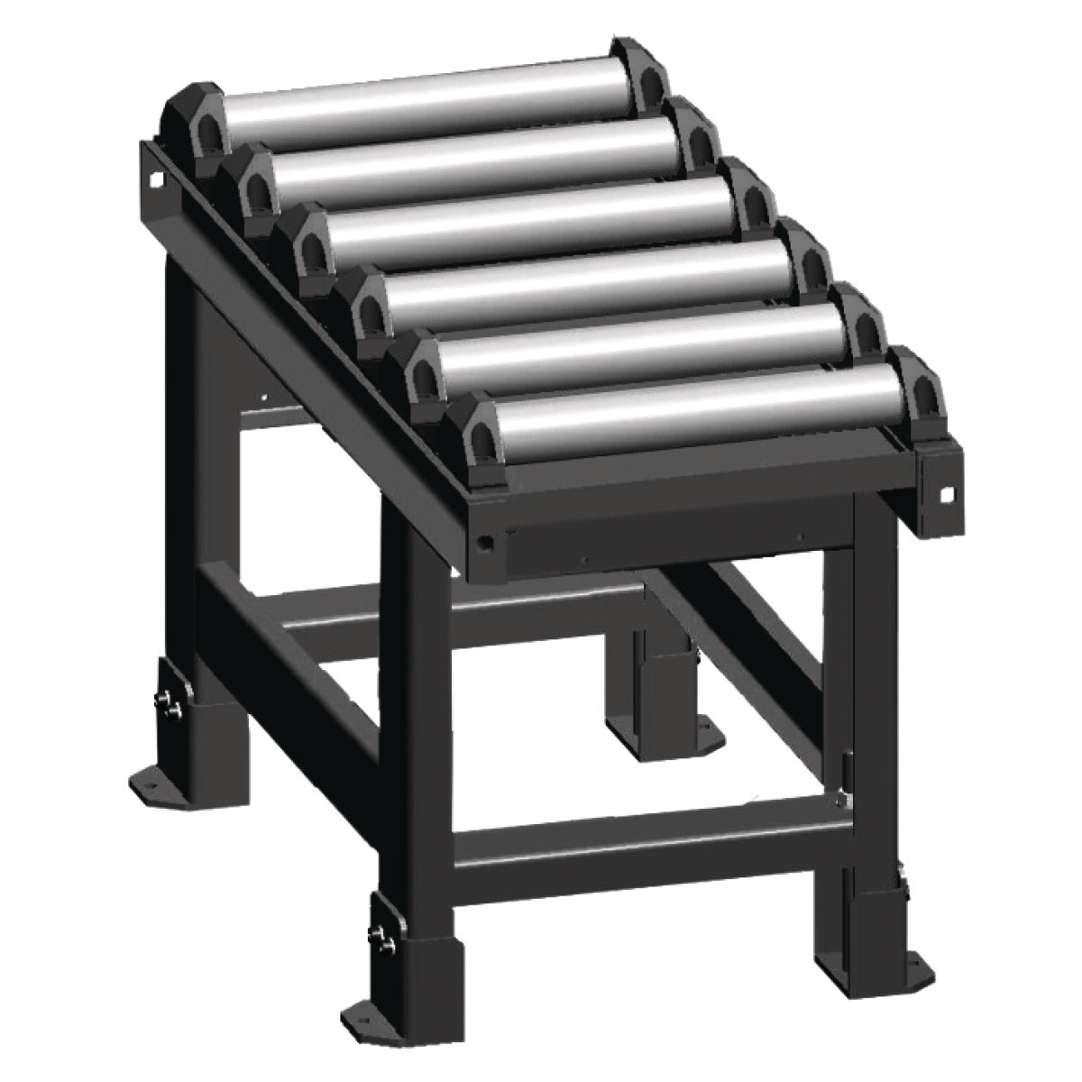 Metallkraft Rollenbahn 1000 x 450 mm, Abfuhrseite - Art. 3649710