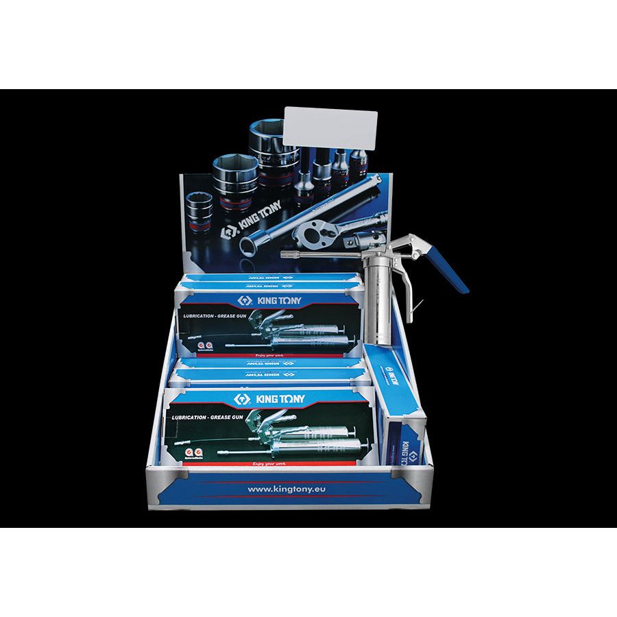 KING TONY Profi-Werkzeuge - Display Schmierung 9BU1432T - 12tlg. 9BU1432S