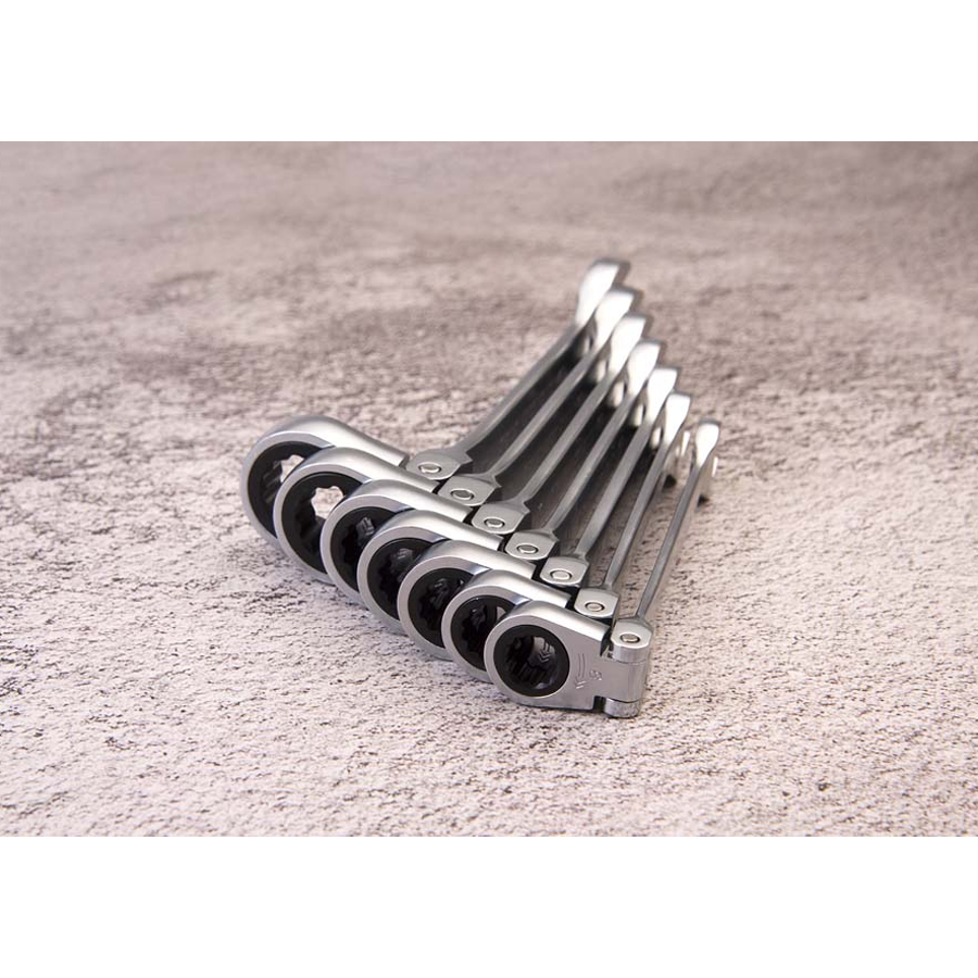 KING TONY Profi-Werkzeuge - Ratschenschlüssel, metrisch - 13 mm 373013M