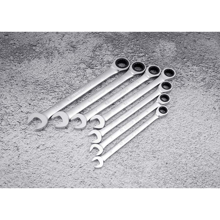 KING TONY Profi-Werkzeuge - Ratschenschlüssel, metrisch - 21 mm 373121M