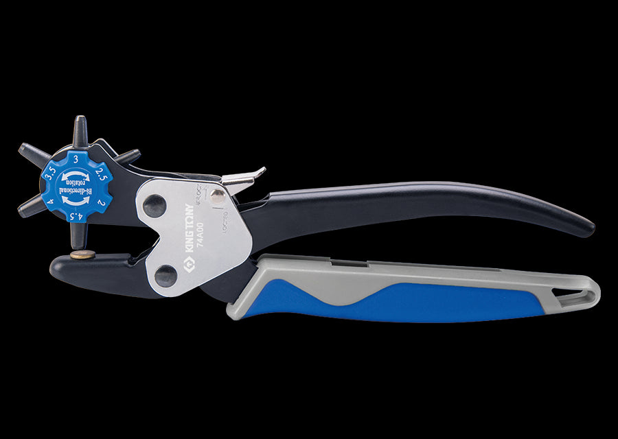 KING TONY Profi-Werkzeuge - Revolverlochzange 230mm 74A00