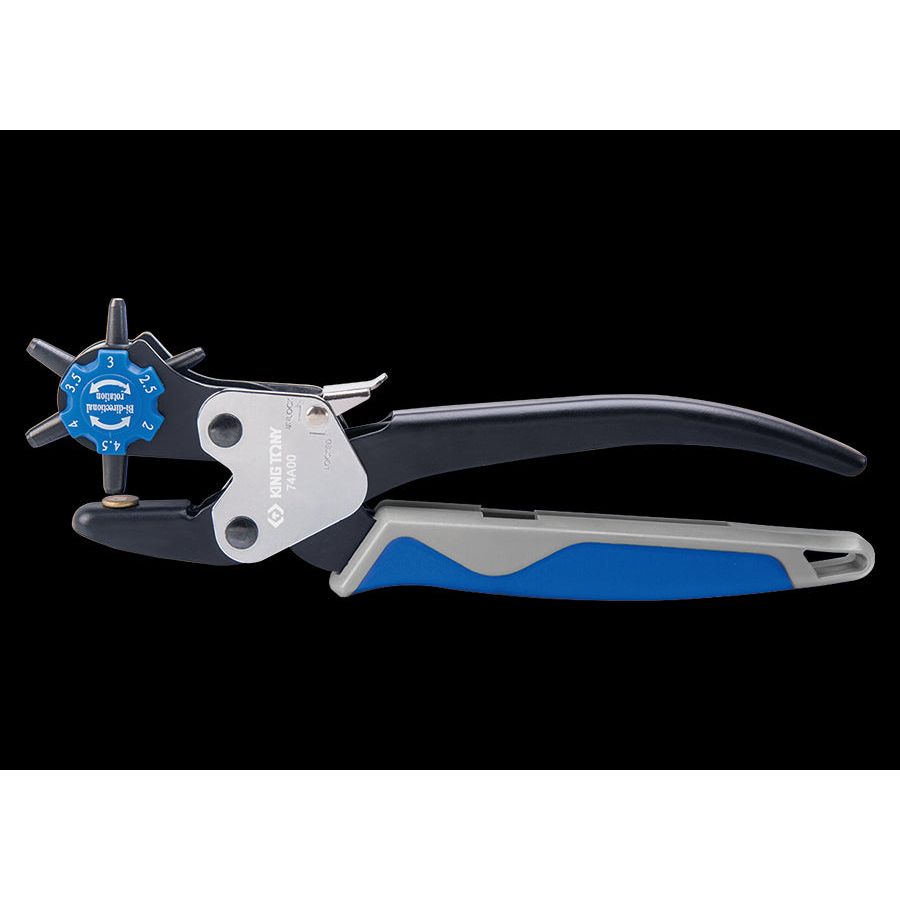 KING TONY Profi-Werkzeuge - Revolverlochzange 230mm 74A00