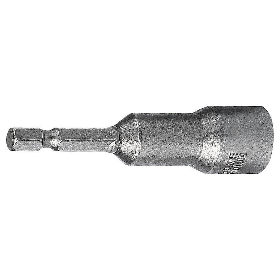 KRAFTWERK 13 mm 1/4" Steckschlüssel-Bit mit Magnet Aussen Sechskant - KW-3784-13