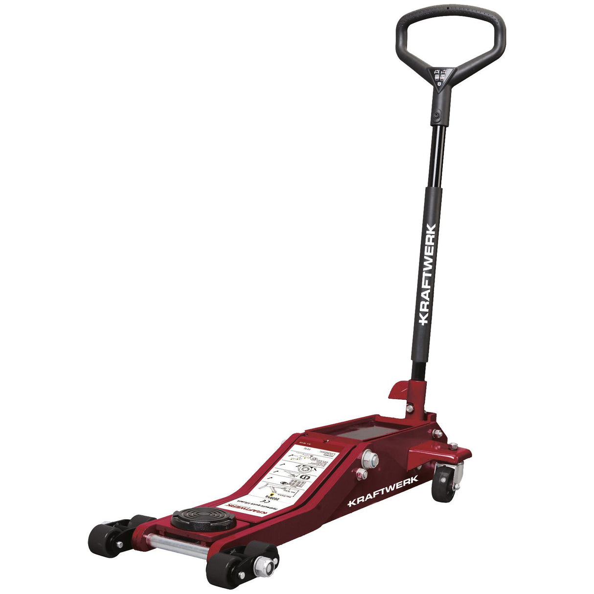 Kraftwerk Hydraulischer Rangierwagenheber, extra flach, 2 t