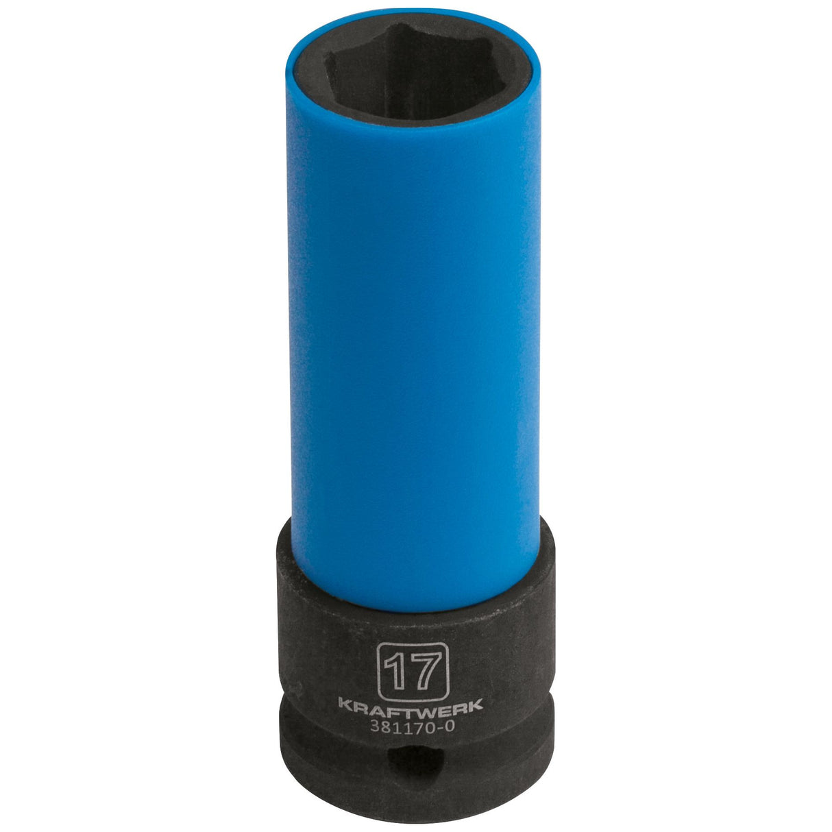 Kraftwerk PRO LINE 1/2" Schlag-Maschinenschrauber Steckschlüsseleinsatz mit Schonhülse Aussen Sechskant, 17 mm