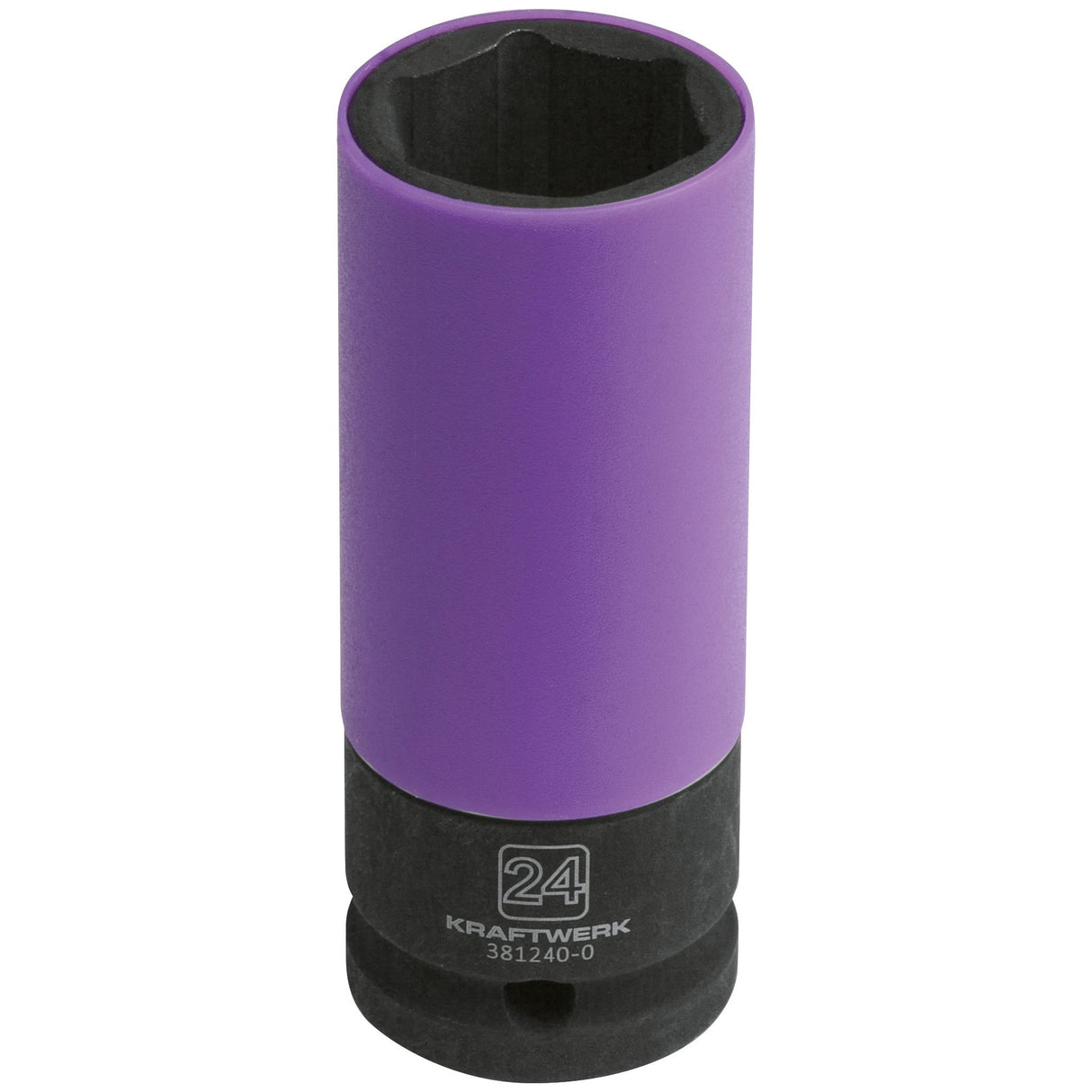 Kraftwerk PRO LINE 1/2" Schlag-Maschinenschrauber Steckschlüsseleinsatz mit Schonhülse Aussen Sechskant, 24 mm