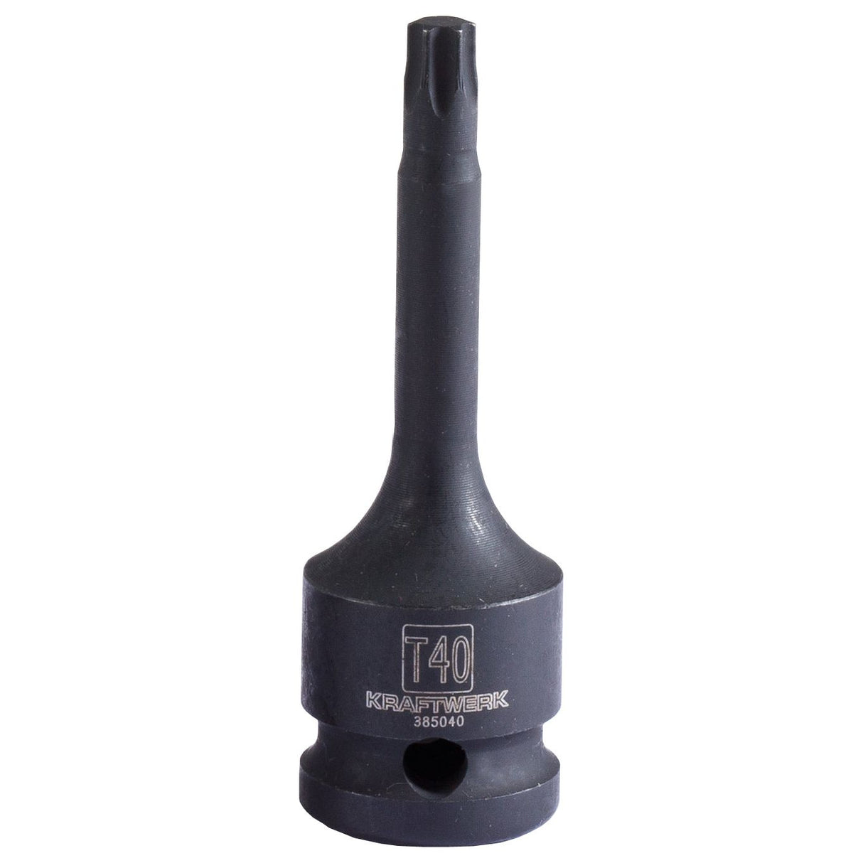 Kraftwerk PRO LINE 1/2" Schlag-Maschinenschrauber Schraubendreher-Steckschlüsseleinsatz Innen TX, TORX, 78 mm lang, T40