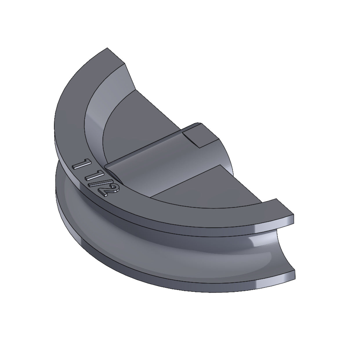 Metallkraft Grauguß-Biegesegment 1 1/2" - Art. 3888066