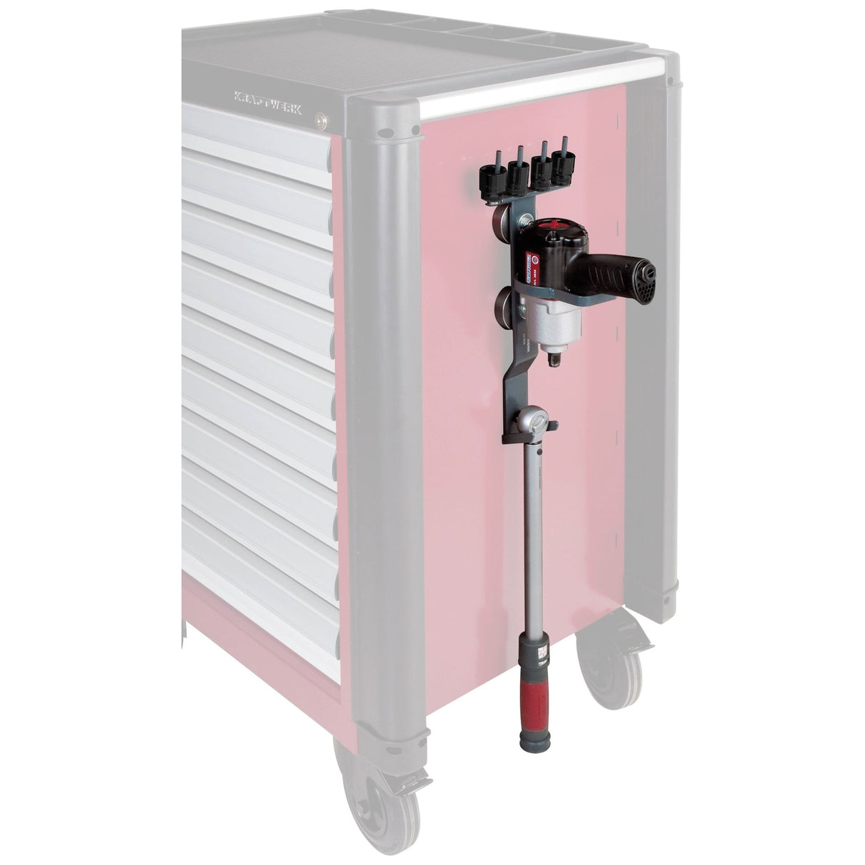 Kraftwerk Magnetischer Werkzeughalter für Druckluft- und Elektrowerkzeuge