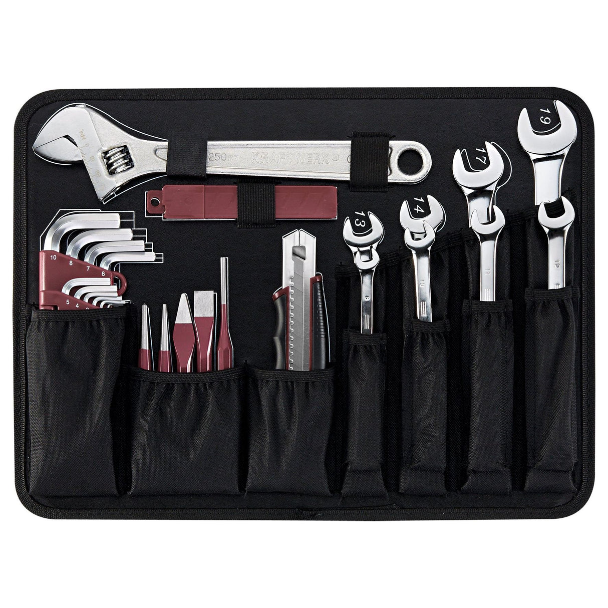 Kraftwerk PRO LINE 1/4" + 3/8" Werkzeugkoffer, 151-tlg