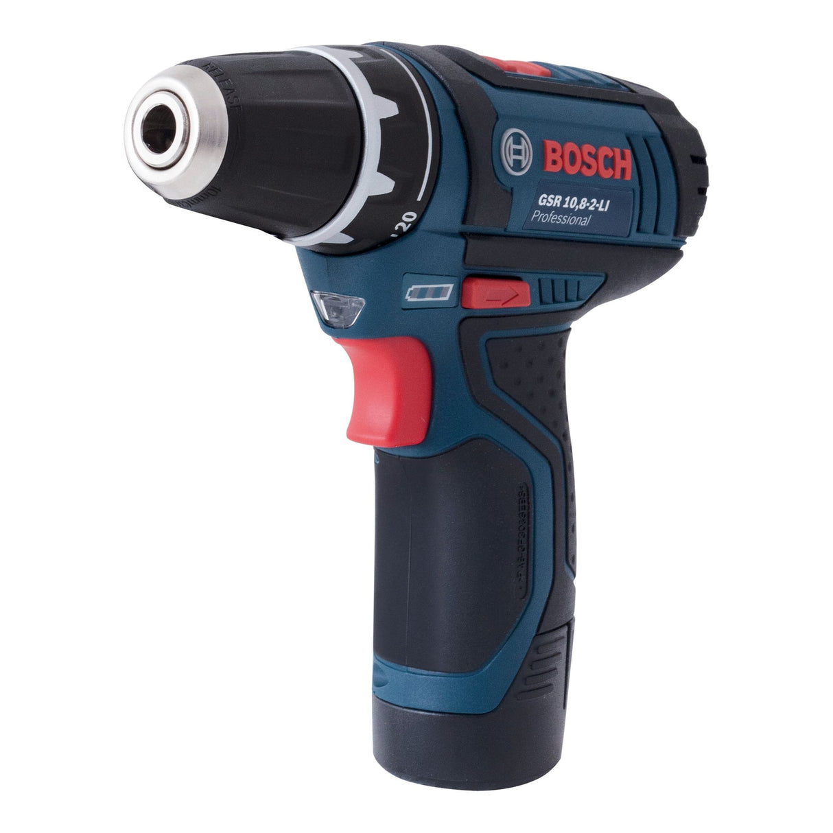 Kraftwerk PRO LINE 1/4" + 1/2" Werkzeugkoffer mit Akku-Bohrschrauber von Bosch, 264-tlg