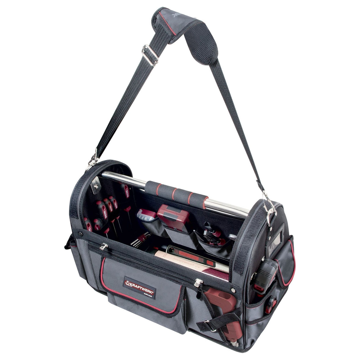 Kraftwerk Werkzeugtasche mit Bügel, 520 mm