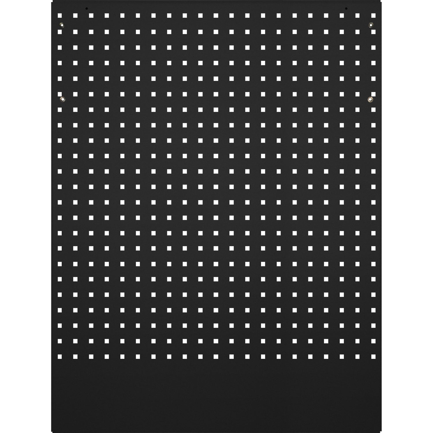 Kraftwerk Mobilio Werkstatteinrichtung, Werkbank Black Edition Vierkant-Lochwand-Element, für Eck-Unterschrank 3964-16-BLK