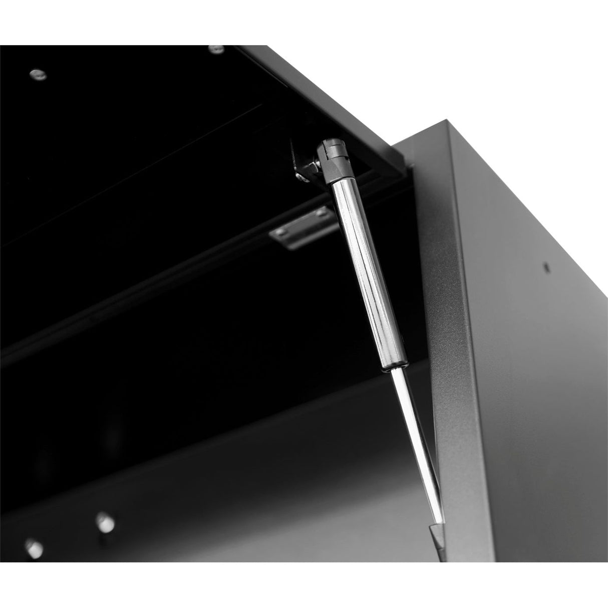 Kraftwerk Mobilio Werkstatteinrichtung, Werkbank SANITORY Black Edition 4er Kombi mit 9 Schubladen, 4 Schränken, Unterschrank-Werkstattwagen