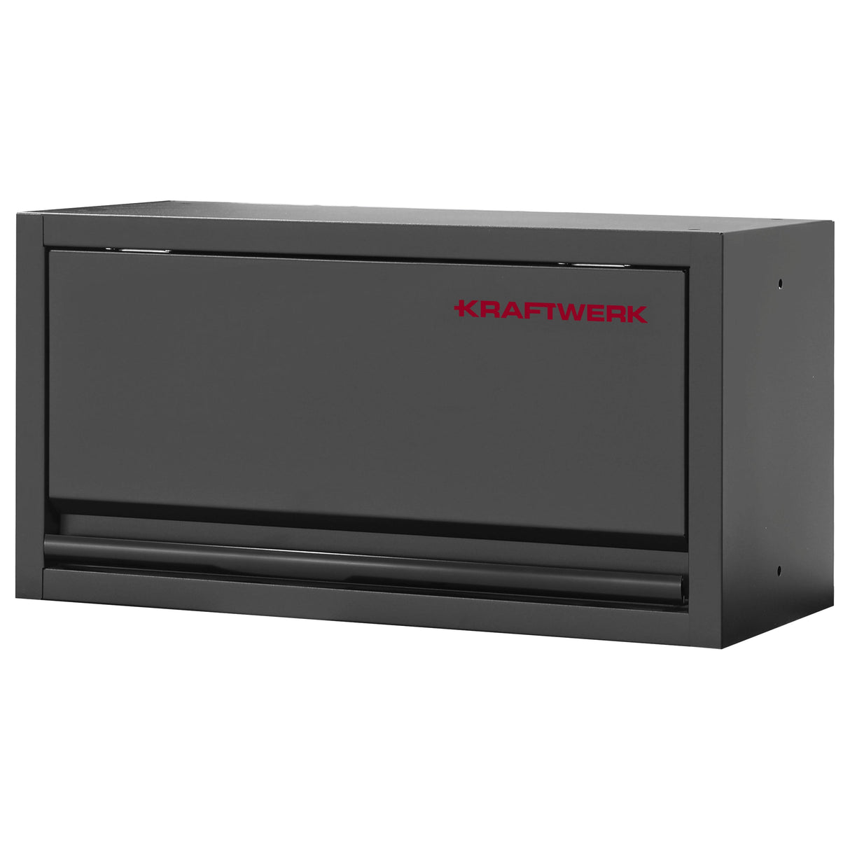 Kraftwerk Mobilio Werkstatteinrichtung, Werkbank Black Edition 2er Kombi, 9 Schubladen, 3 Schränke, Vierkant-Lochwand, Arbeitsplatte Buche Multiplex