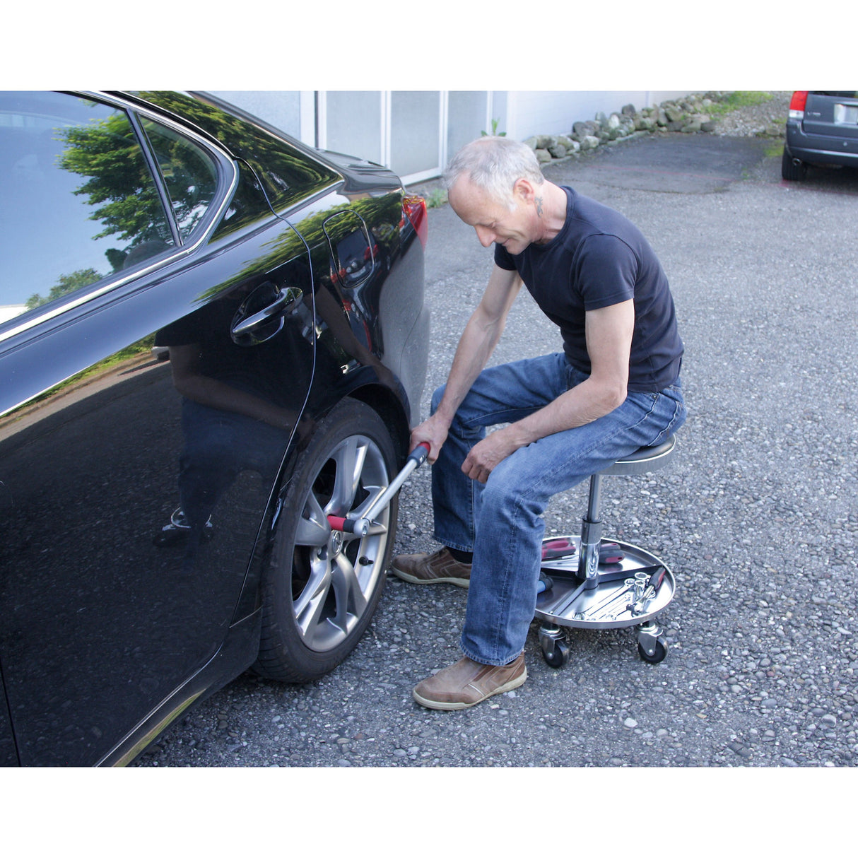 Kraftwerk Werkstatt-Rollhocker