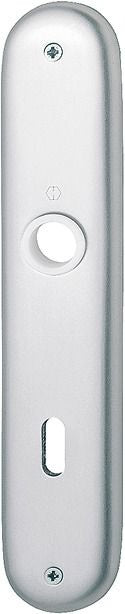 HOPPE Langschildpaar 273P F1 naturfarbig Aluminium 72 mm für Zimmertüren