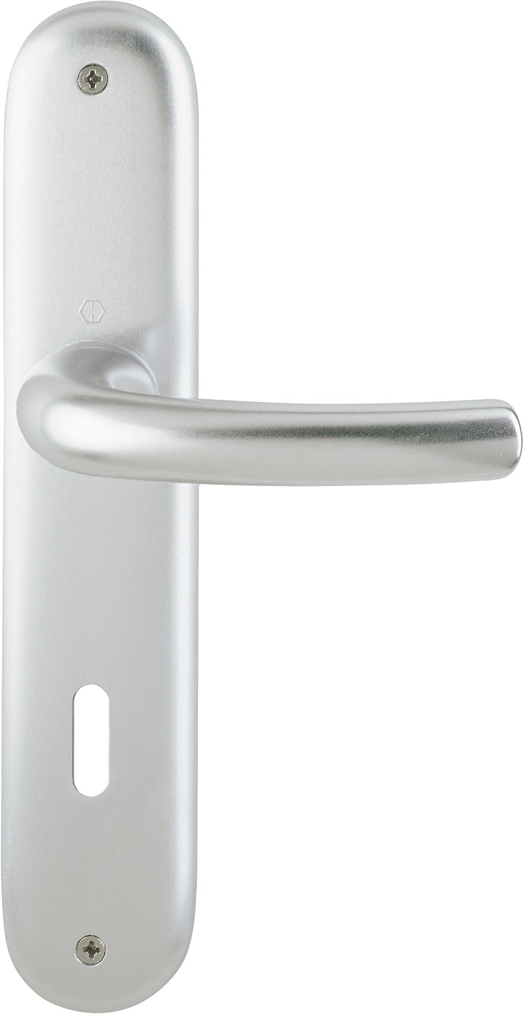 HOPPE Langschildgarnitur Tôkyô 1710/273P Aluminium F1 OB 72 mm DIN L/R