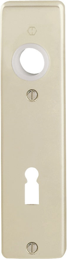 HOPPE Kurzschildpaar 202KP Aluminium F4 bronzefarbig PZ 165 mm