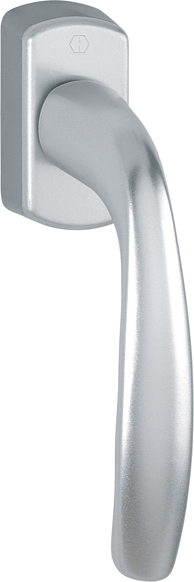 HOPPE Fenstergriff New York 0810/US10 Secustik® VarioFit® Alu naturfarbig F1