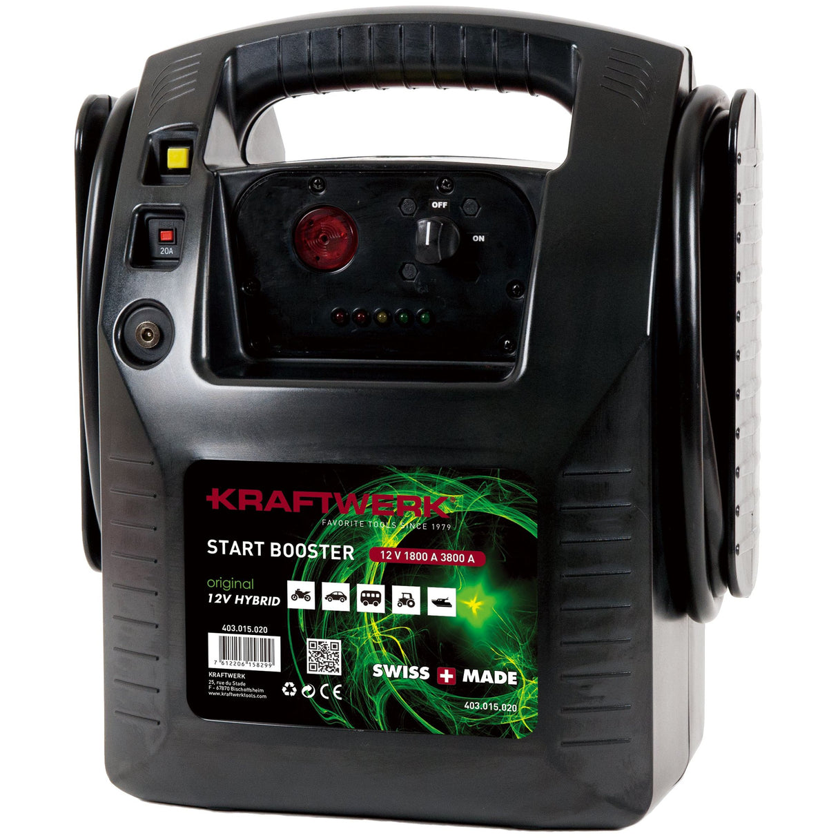 Kraftwerk Hybrid Start Booster, 12V