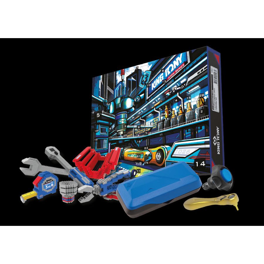 KING TONY Profi-Werkzeuge - Adventskalender 29tlg. P1029CGAM