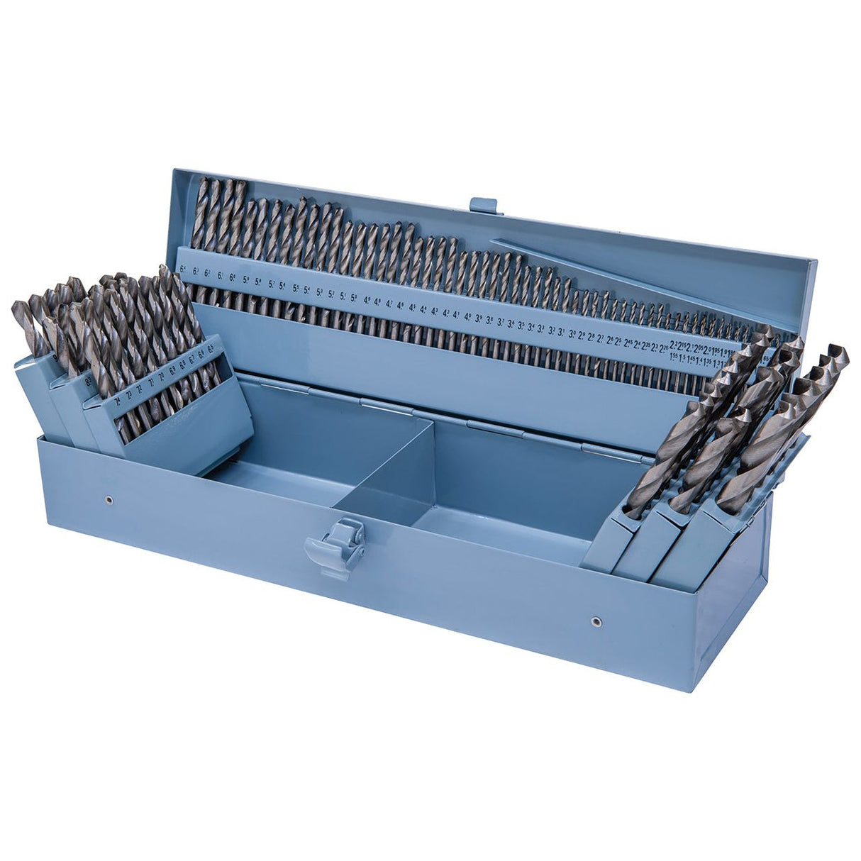 BERNARDO Bohrwerkzeuge – Modell Spiralbohrer-Set HSS, 118-tlg.