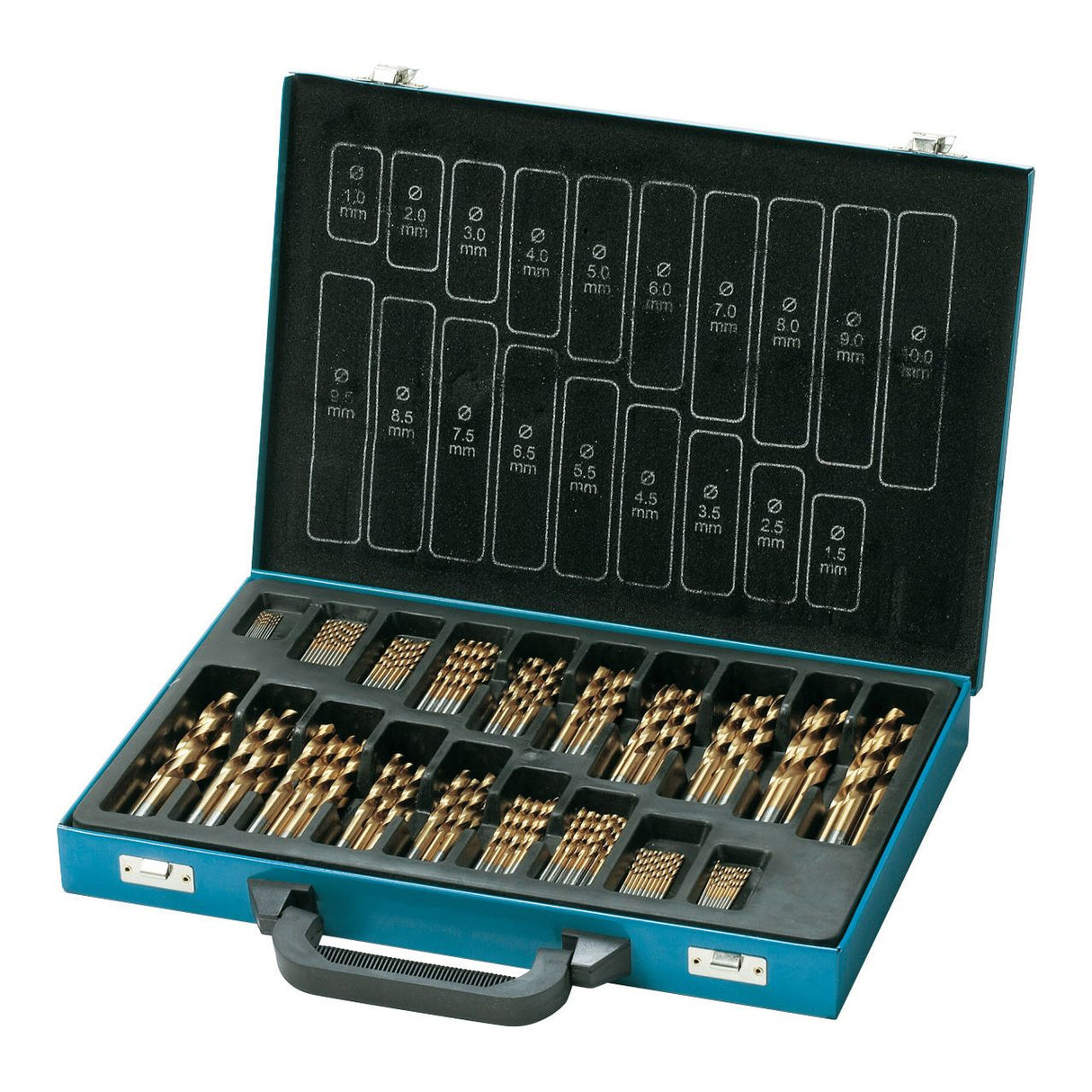 BERNARDO Bohrwerkzeuge – Modell Spiralbohrer-Set, 170-tlg.