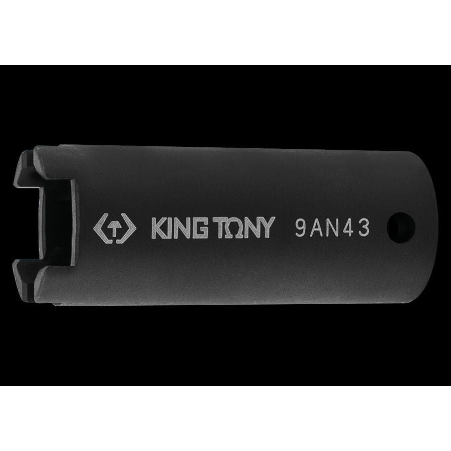 KING TONY Profi-Werkzeuge - 1/2" Steckschlüssel für Diesel-Einspritzventil - Man & Benz 9AN43