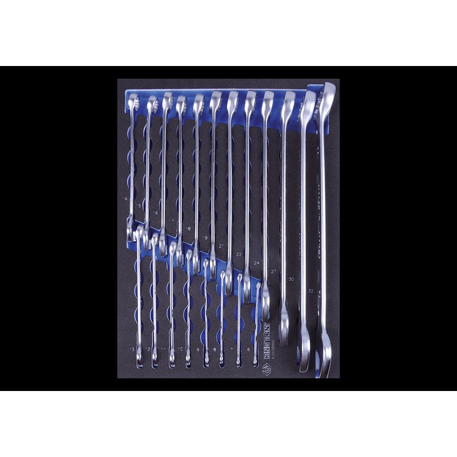 KING TONY Profi-Werkzeuge - Kombi-Schlüssel, metrisch, EVAWAVE - 20 tlg. 912D20MRV