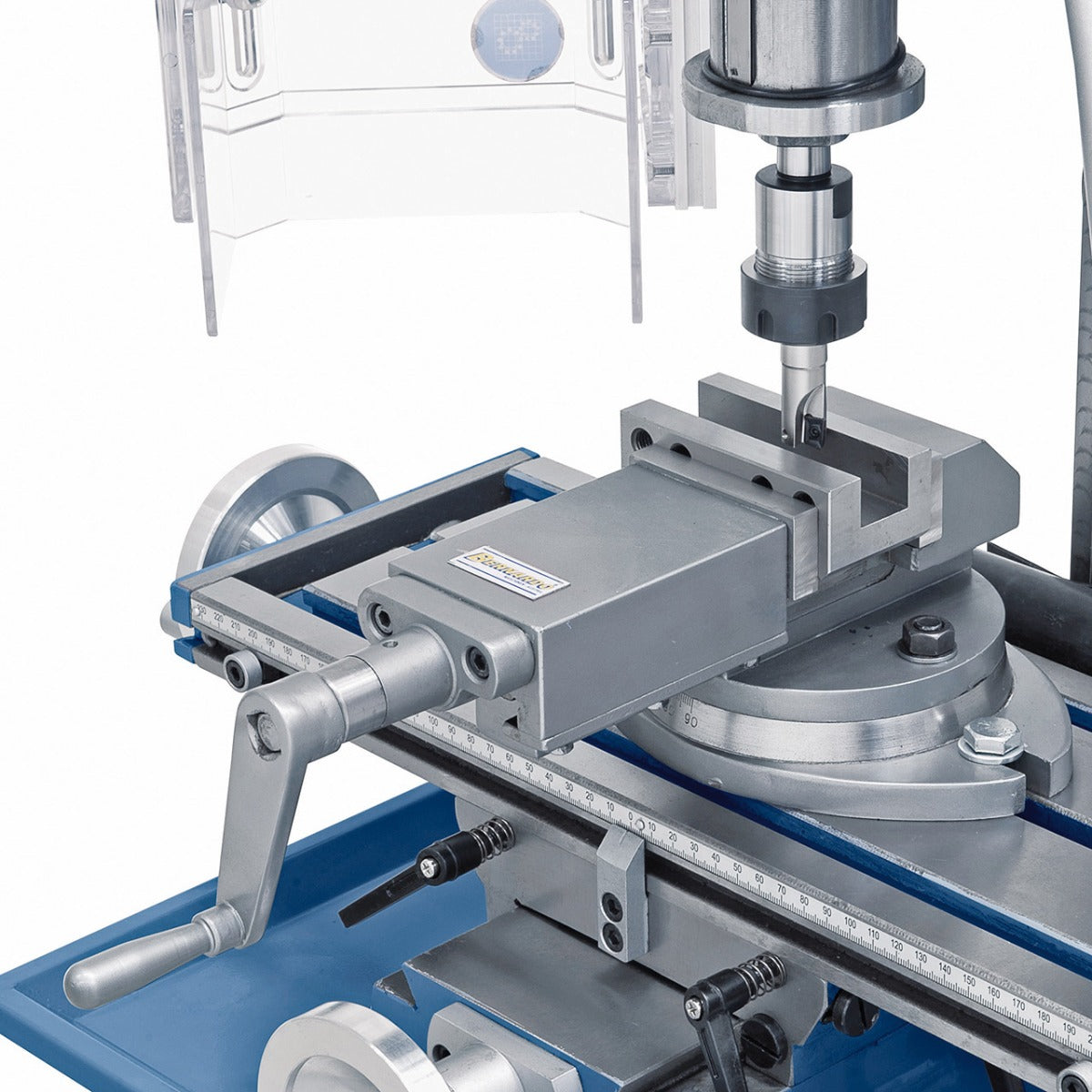 BERNARDO Bohr- und Fräsmaschine – Modell KF 18 Top inkl. 3-Achs Digitalanzeige DT 40