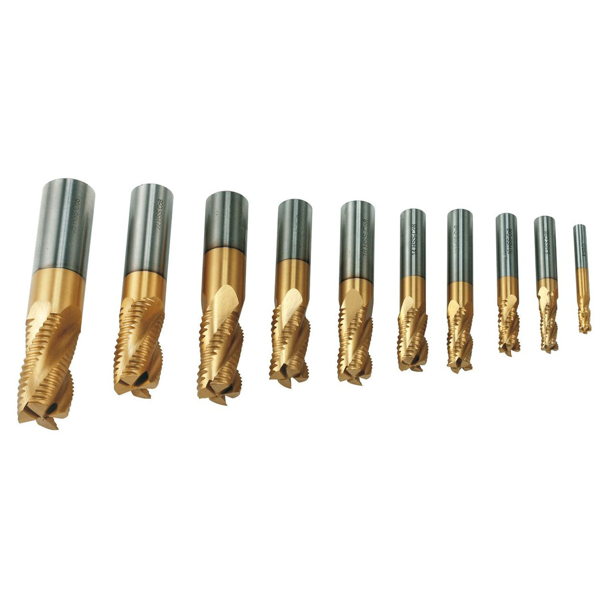 BERNARDO Fräswerkzeuge – Modell Schaft-Schruppfräser HSS, TiN-beschichtet