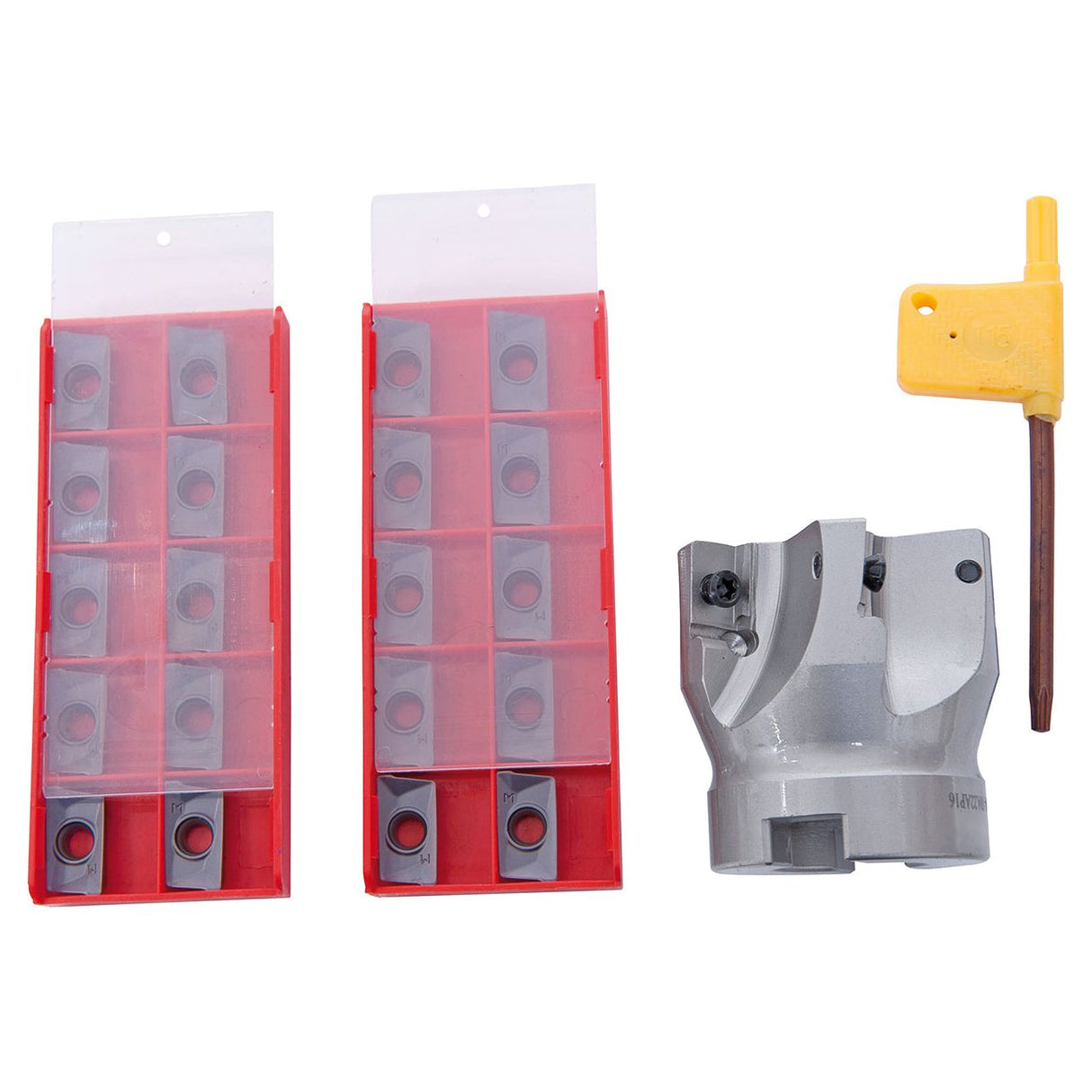 BERNARDO Fräswerkzeuge – Modell Plan- und Eckfräser-Set diam. 63 mm / B 22