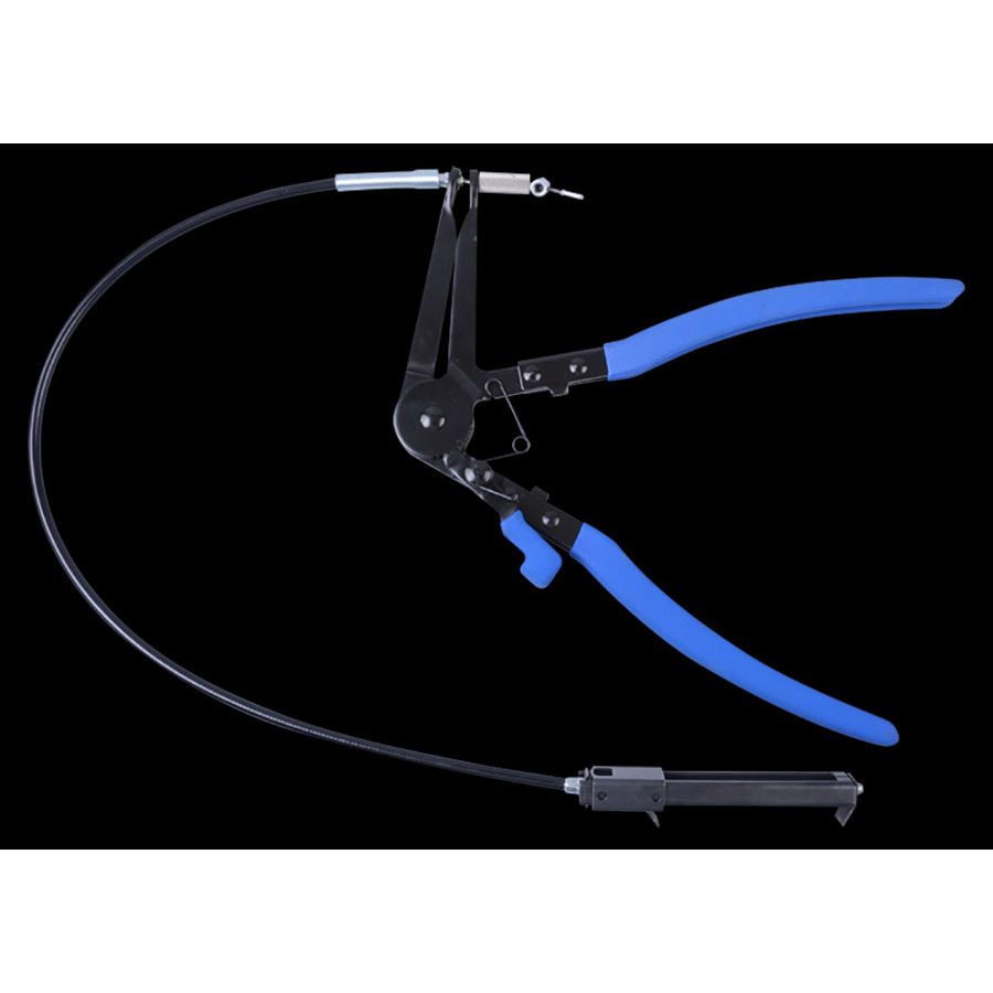 KING TONY Profi-Werkzeuge - Gebogene Schlauchklemmzange 9AA32