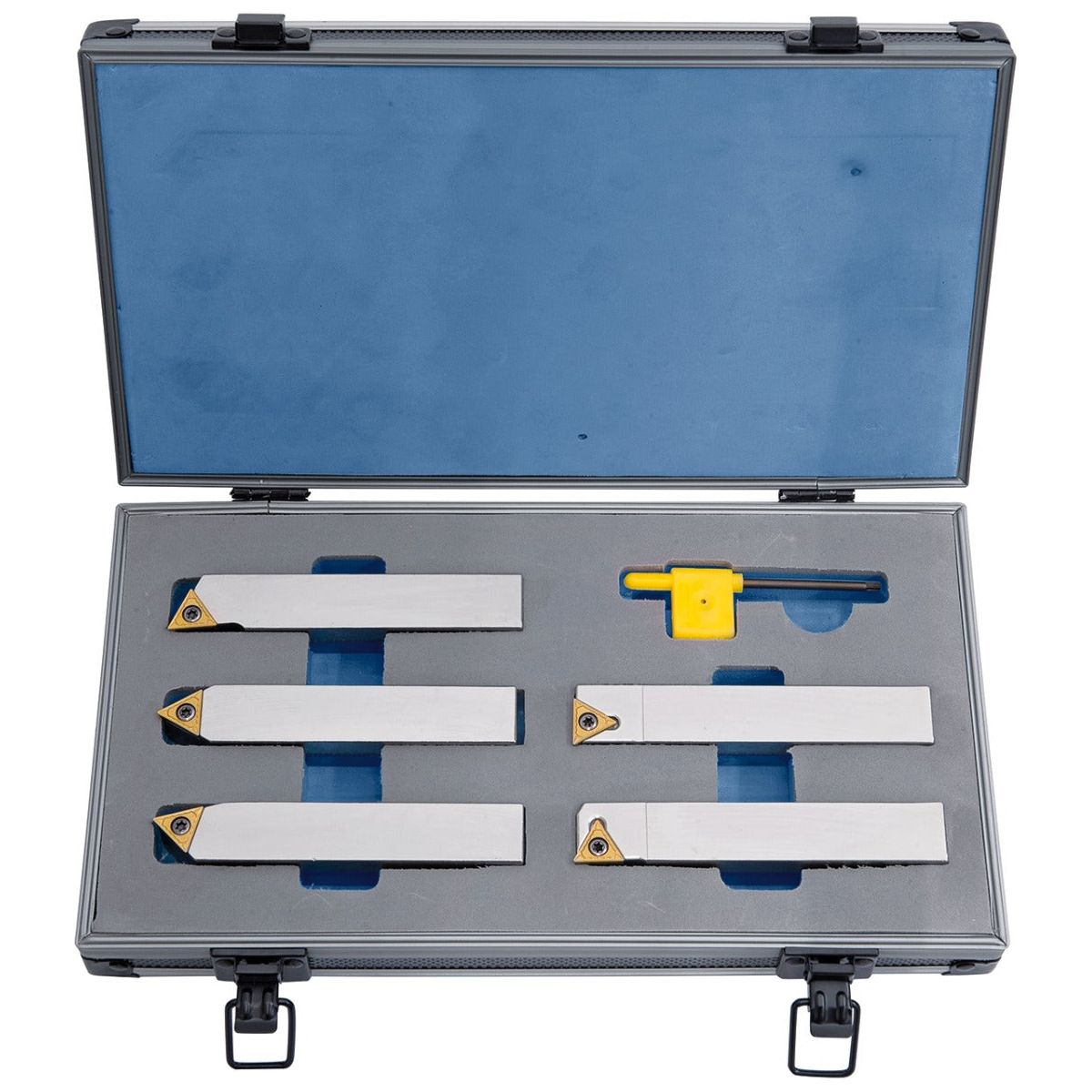 BERNARDO Drehmeisselsätze – Modell Drehmeißelsatz mit HM-Wendeplatte, 20 mm, 5-tlg.