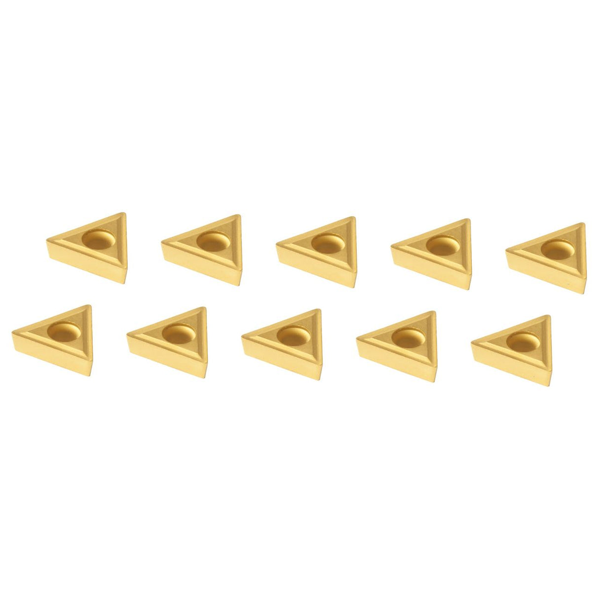 BERNARDO Drehmeisselsätze – Modell Satz HM-Wendeschneidplatte (10 Stk.) für Drehmeißelsatz 10 / 12 / 16 mm