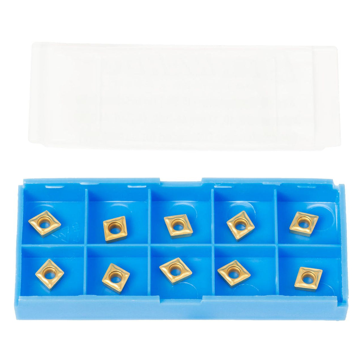 BERNARDO Drehmeisselsätze – Modell Satz HM-Wendeschneidplatte (10 Stk.) für Drehmeißel 8 / 10 / 12 mm