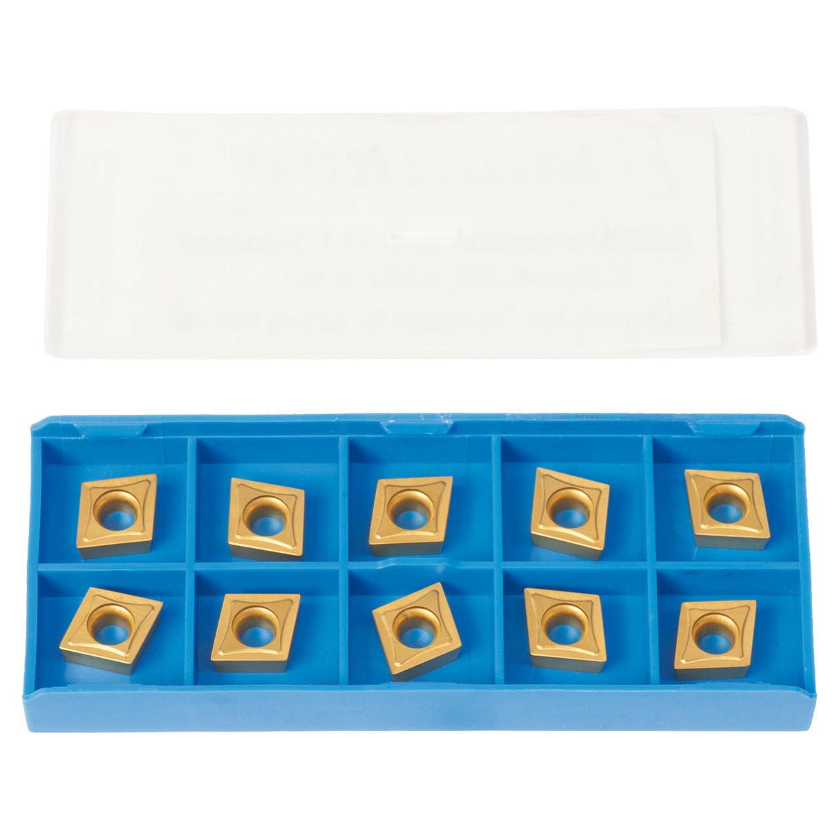 BERNARDO Drehmeisselsätze – Modell Satz HM-Wendeschneidplatte (10 Stk.) für Drehmeißel 16 / 20 mm