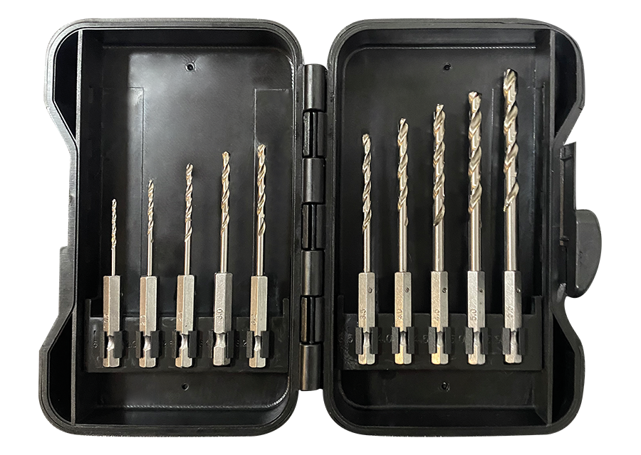 M7 Power-Werkzeuge - Bohrerspitzen-Set HSS -1.5-5.5mm 10 tlg. QEHSS2510