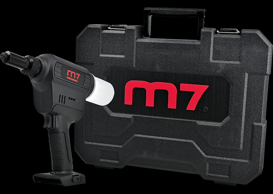 M7 Power-Werkzeuge - Akku-Blindnietgerät 18V 2.4-6.4mm DR102K
