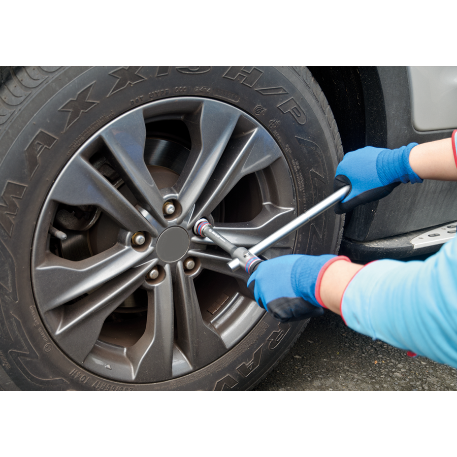 KING TONY Profi-Werkzeuge - 1/2" Steckschlüssel- und Zubehörset, metrisch - 6 tlg. 4506MR01