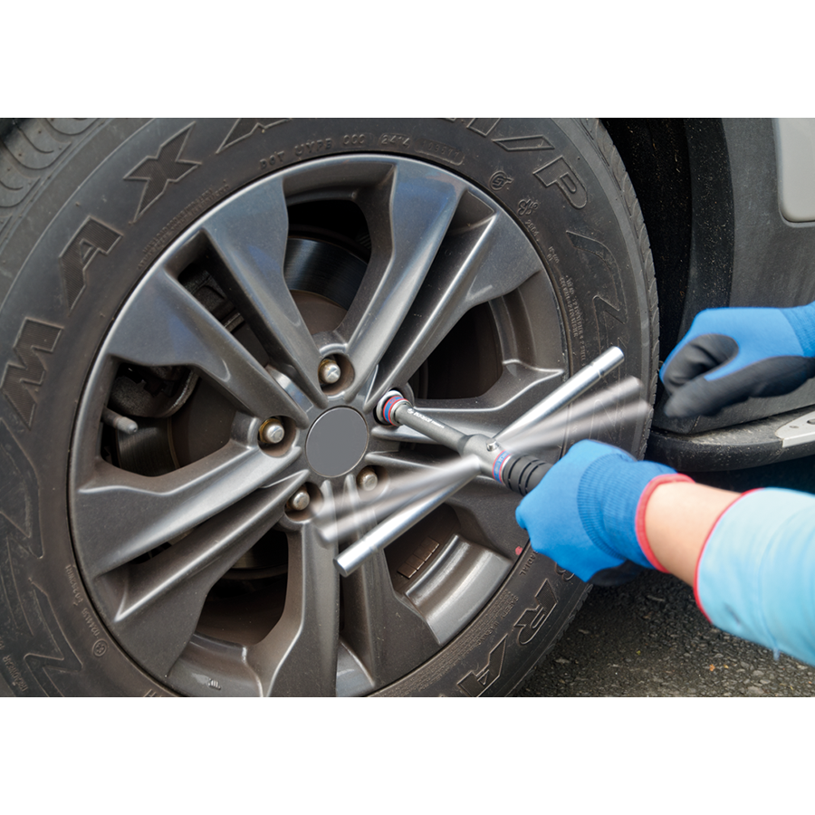 KING TONY Profi-Werkzeuge - 1/2" Steckschlüssel- und Zubehörset, metrisch - 6 tlg. 4506MR01