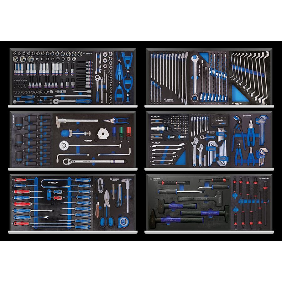 KING TONY Profi-Werkzeuge - 385 Werkzeuge EVAWAVE Einlage 9G33001MD1