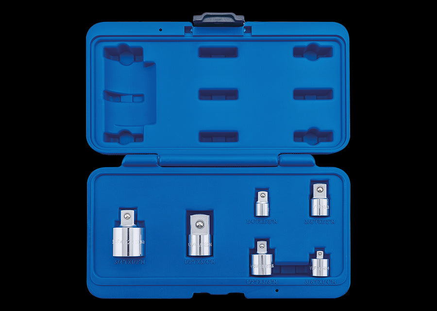 KING TONY Profi-Werkzeuge - 6 Adapter für Steckschlüssel 78106