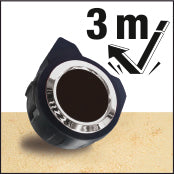 Kraftwerk PRO LINE Profi-Bandmass, magnetisch, 5 m