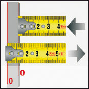 Kraftwerk PRO LINE Profi-Bandmass, magnetisch, 5 m